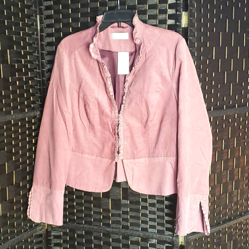 Wallis Short Lavender Jacket SZ: 14/L